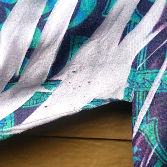 Lane Bryant Multicolor 3/4 sleeves Floral Rhinestone printed graphic 14 - Picture 5 of 7